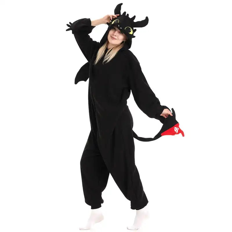 Pyjama Onesie en flanelle vêtements de détente pour femmes dessin animé Pyjama Onesie en flanelle vêtements de détente pour femmes dessin animé