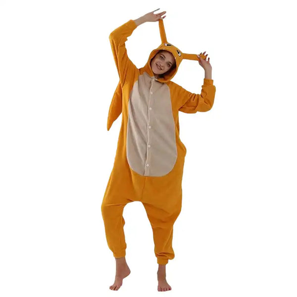kigurumi dracaufeu mains levees