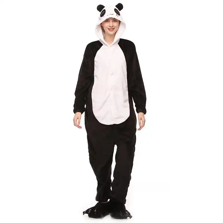 kigurumi panda adulte avec chaussons