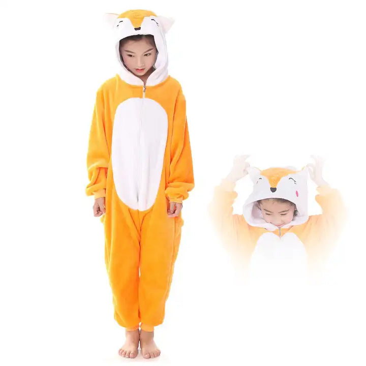 kigurumi renard enfant avant