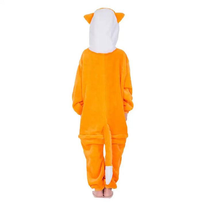 kigurumi renard enfant arriere