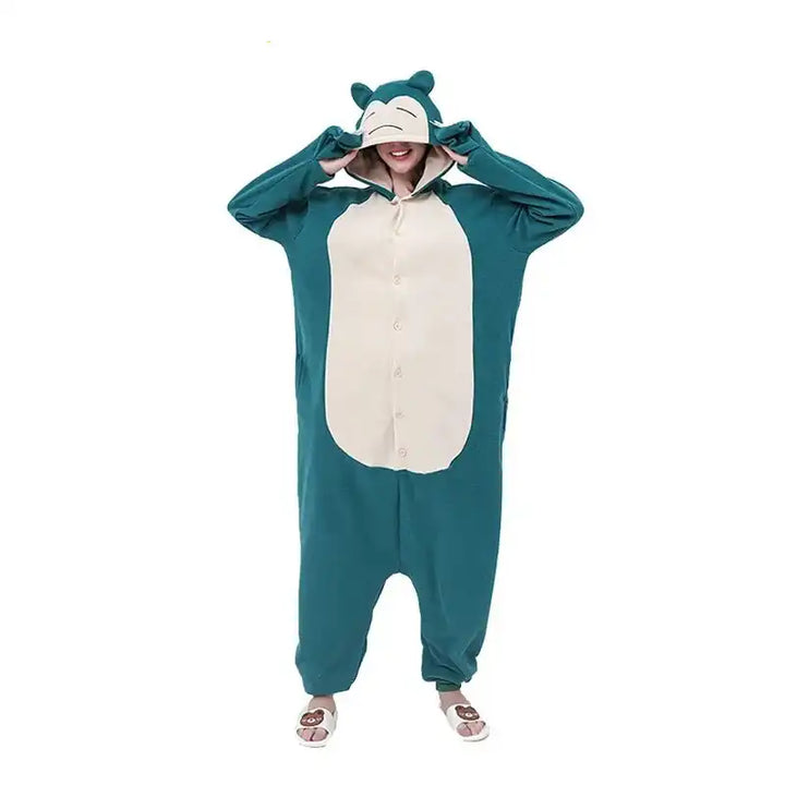 kigurumi ronflex debout