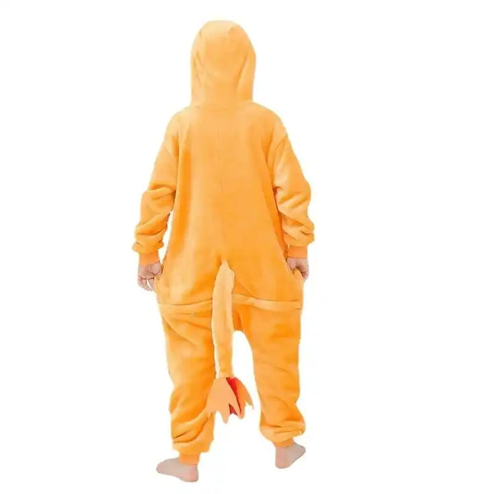 kigurumi salameche enfant de dos