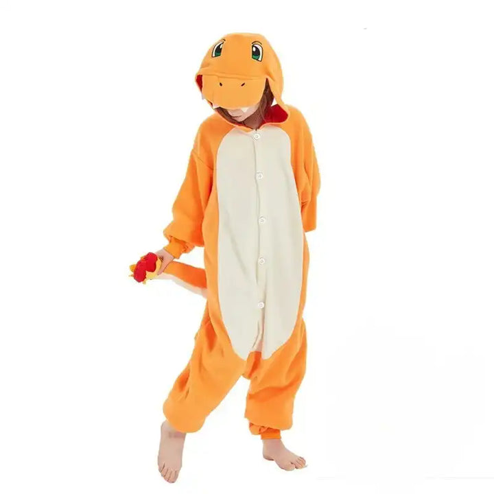 kigurumi salameche enfant de face
