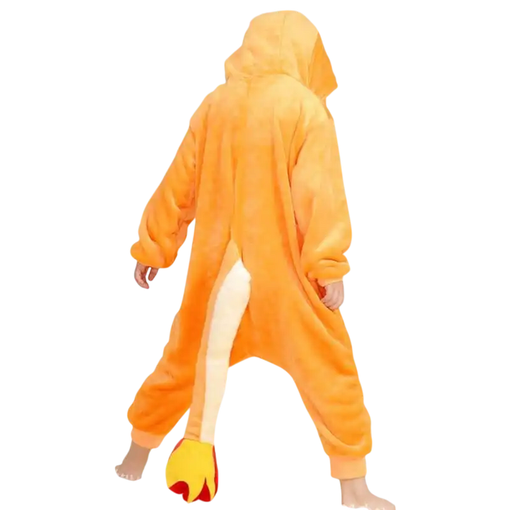 kigurumi salameche enfant arriere